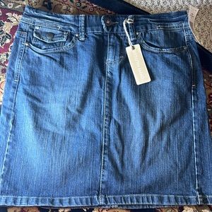 Tommy Hilfiger denim skirt missy size 4nwt